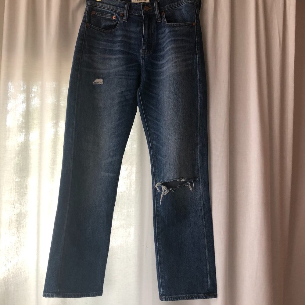 Madewell Ripped Blue Jean